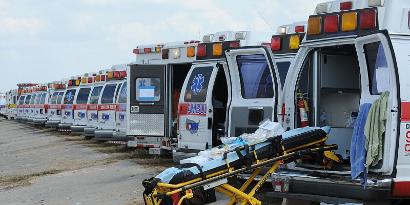 Staged Ambulances